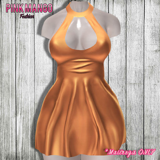 *Pink Mango* Carrie Dress ORANGE