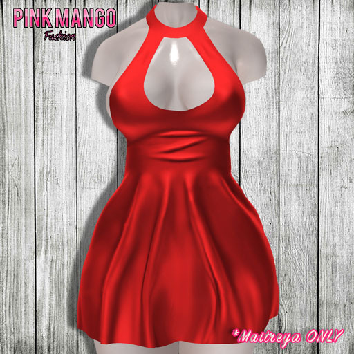 *Pink Mango* Carrie Dress RED