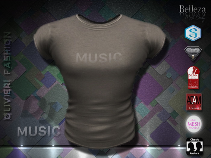 SHIRT - MUSIC - TAN