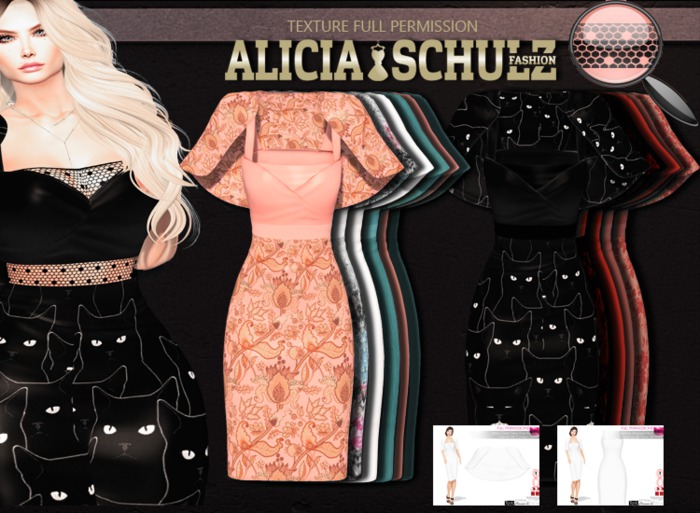 [Alicia Schulz] Texture for FREE GROUP GIFT Full Perm Bolero & Bateau Wrapped SET3