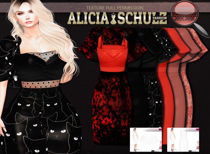 [Alicia Schulz] Texture for FREE G Bolero & Bateau Wrapped SET2
