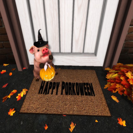 Piggyween Welcome Mat by Tina 