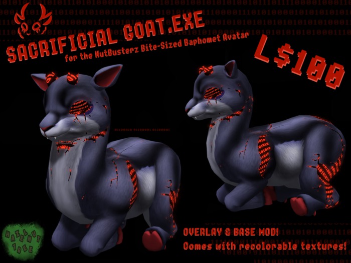 Second Life Marketplace - [HT] Sacrificial Goat.exe - Mod for the ...