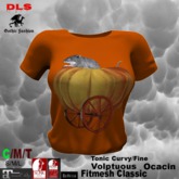 Ladies T-Shirt halloween pumpkin mouse boxed