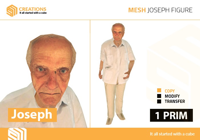 Joseph Mesh Figure