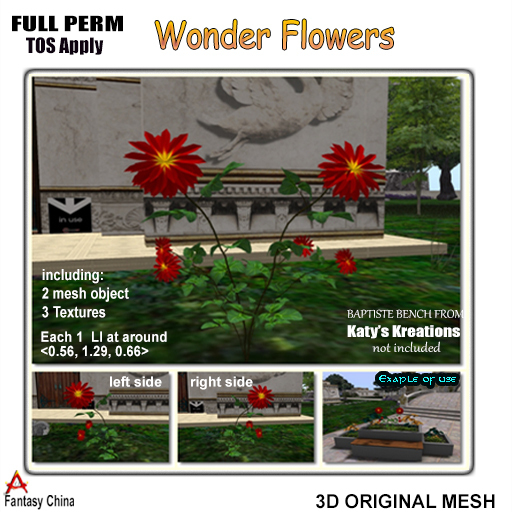 FC- FP Mesh Wonder Flowers 