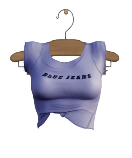 TABOU. Lexi T-Shirt {Blue Jeans}.( Add! )