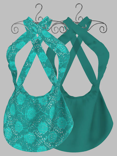 Fortune Cross Dress Teal Set