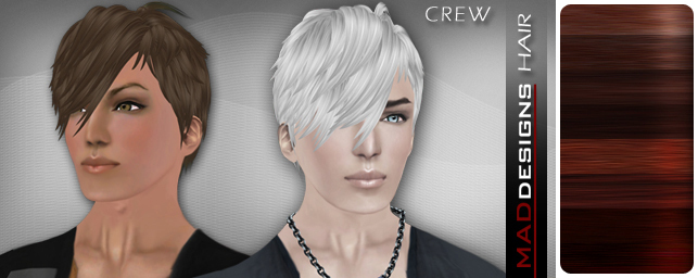 MADesigns HAIR ~ CREW ~ Red