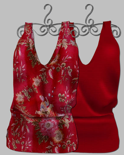 Fortune Drape Dress Red Set