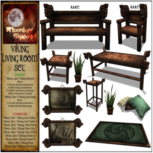 "Moon_Sha" Viking Cushion