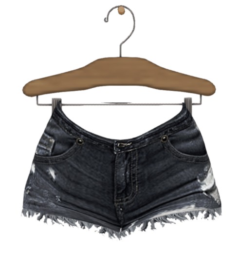 TABOU. Lexi Denim short {Dark.Grey}.( Add! )