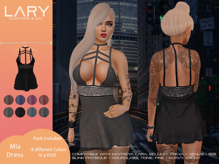 LARY - Mia Dress with HUD