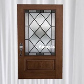 Front Door Wood & Glass Texture CMT