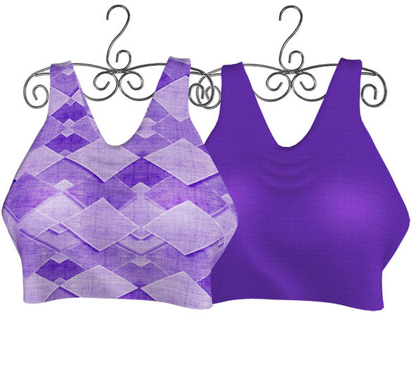 Fortune Purple Loose Crop set