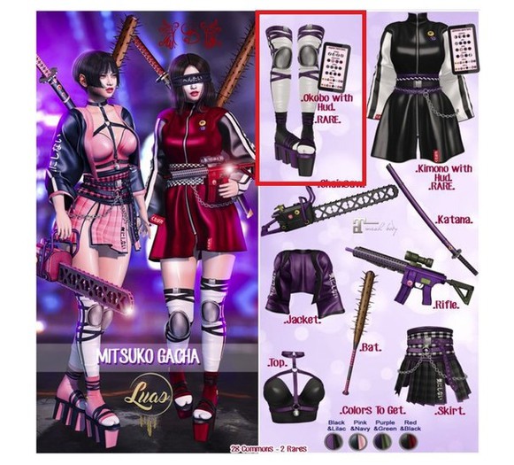 Luas Mitsuko Kimono RARE