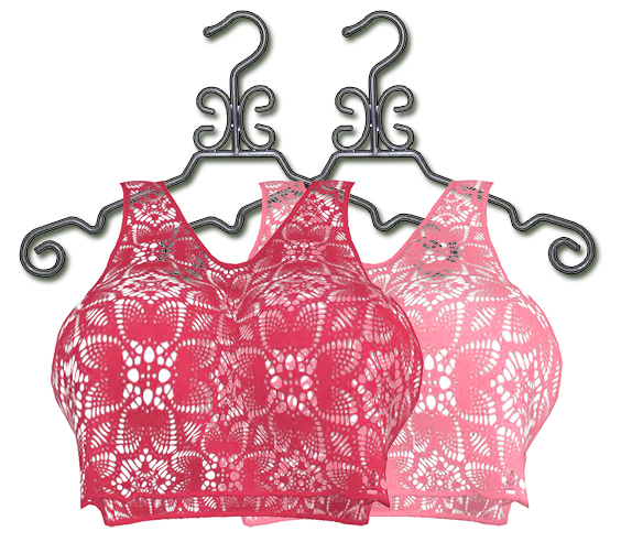 Fortune Red Lace Loose Top