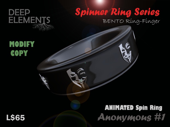 [DeepElements] : Spin Ring - Anonymous #1