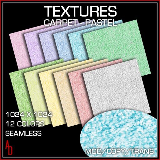 Textures - Carpet Pastel Colors