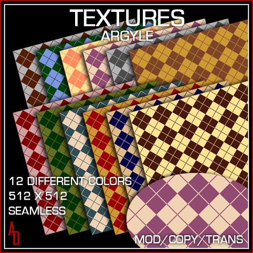 *AD* Textures - Argyle