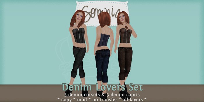 .: Somnia :. Denim Lovers Set {BOXED}
