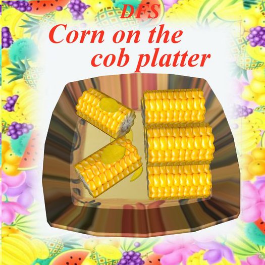 corn on the cob platter   -  DFS storage vendor crate fb