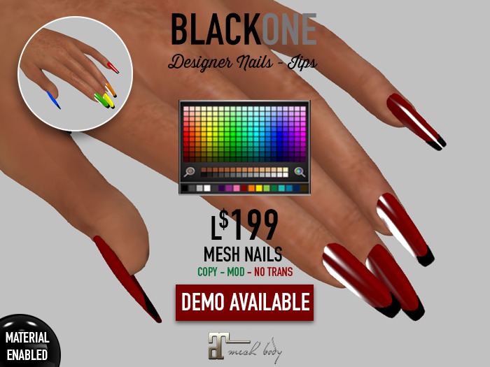 .:B1:. Designer Nails - Tips  (Maitreya)