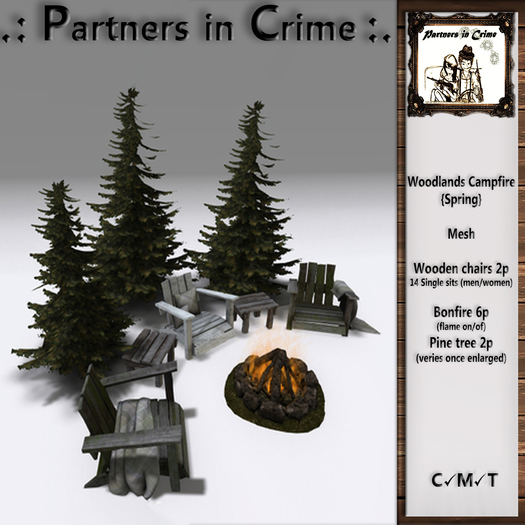 Woodlands Campfire  {Spring}