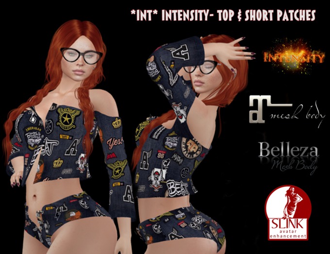 *INT* INTENSITY- TOP & Short PATCHES Two