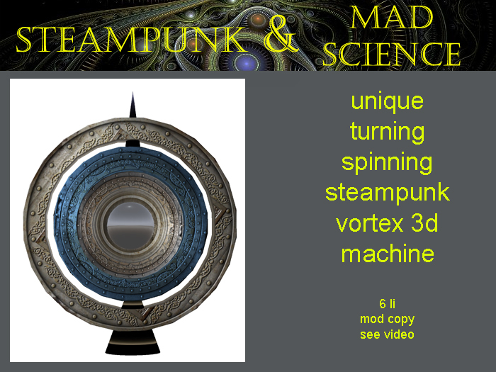 A steampunk gate turning moving wheel machine - sort of Mayan