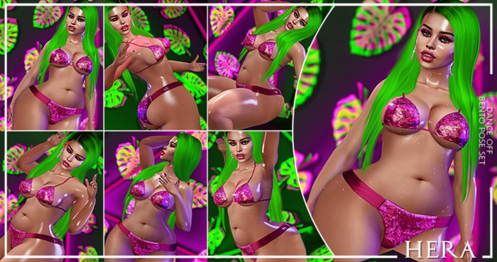 HERA - Dance Off Bento Pose Set.