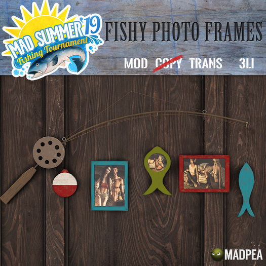 MadPea Fishy Photo Frames