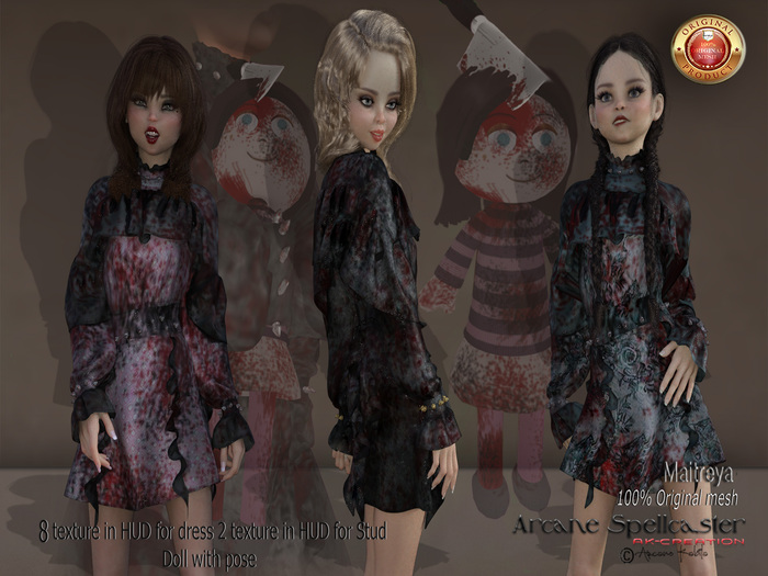 bag Dress Kill a Doll *Arcane Spellcaster*