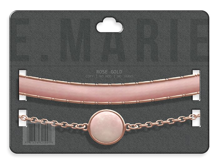 e.marie // Anya Choker - Rose Gold (wear to unpack)