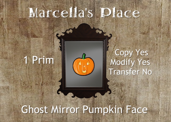 [MP] Ghost Mirror Pumpkin Face (C/M)