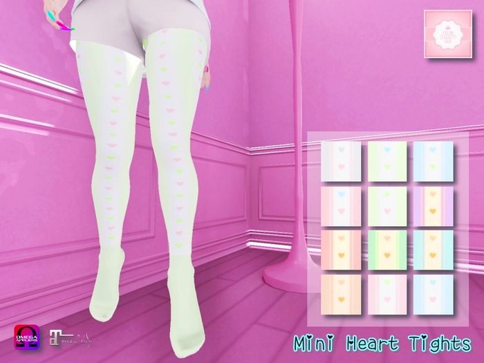 !creamSH! Mini Heart Tights