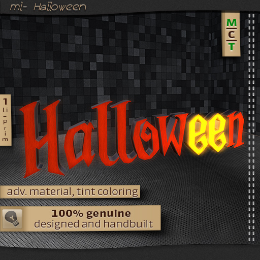 d&b [ID] mesh letter: Halloween [MT]
