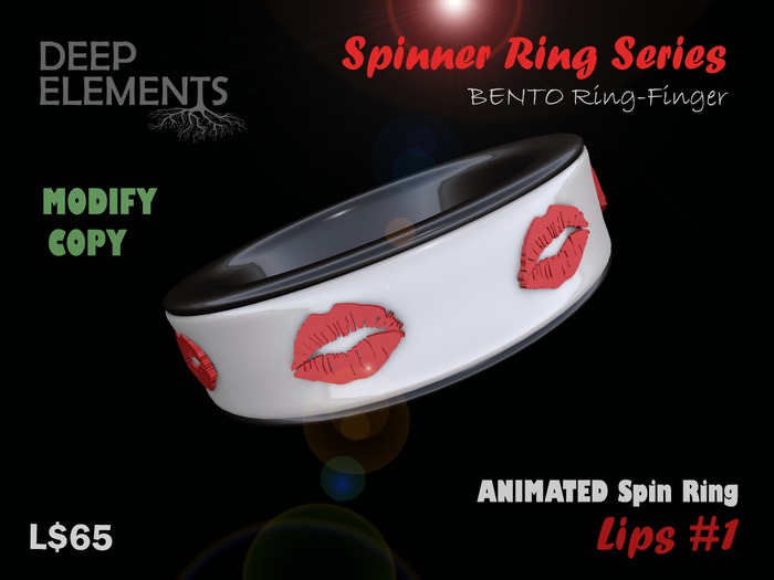 [DeepElements] : Spin Ring - Lips #1