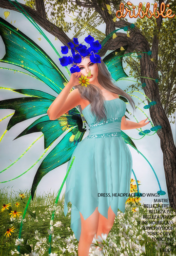 Outifit Fairy Aqua