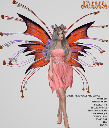DriBbble *** Outfit Fairy Pink