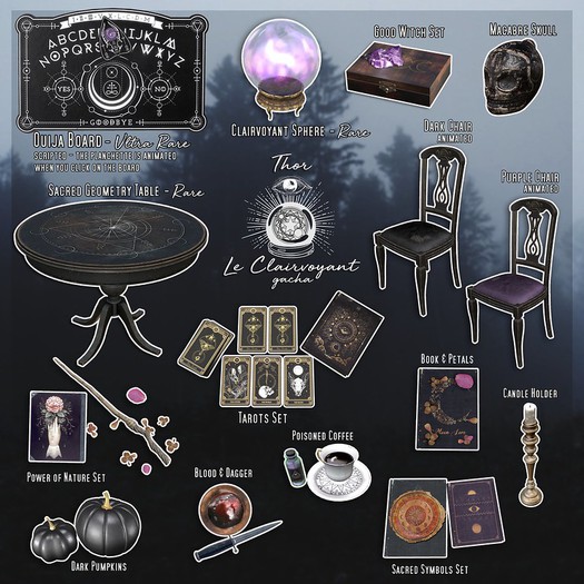 ..::THOR::.. Le Clairvoyant Set - Sacred Symbols Set