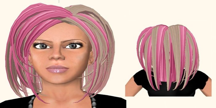 Multi Pink Blonde Prim Hair Boxed