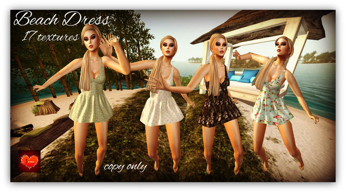 Beach dress & Hud