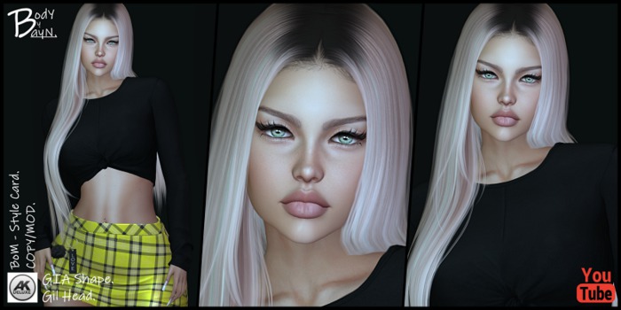~BBB~ GIA Shape - BoM - [AK Deluxe] Gil Mesh Head.