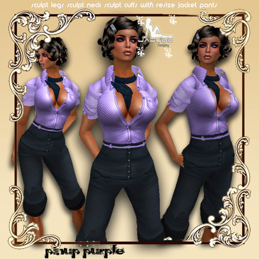 pinup purple