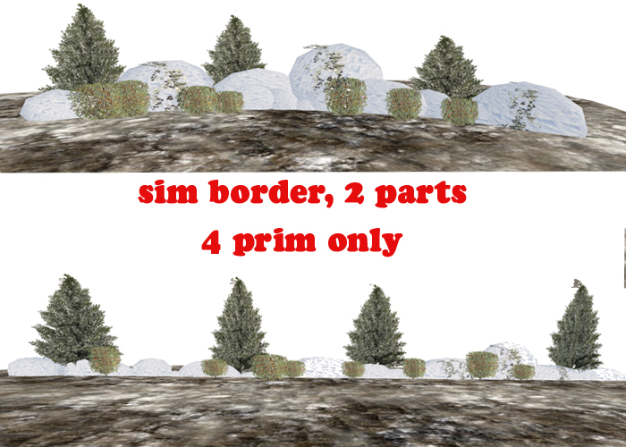 *Heart* - Sim Border Rock Exotic Garden 7 Copy