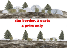 *Heart* - Sim Border Rock Exotic Garden 7C/M
