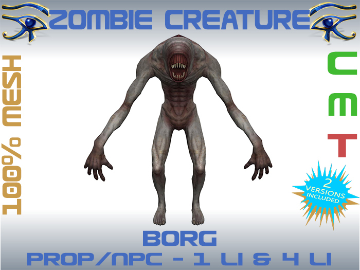 ZOMBIE CREATURE - BORG (VERSION 1)