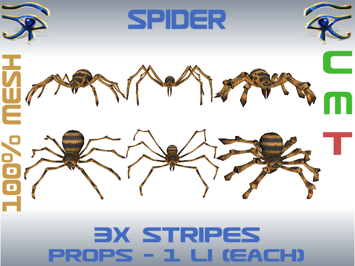 SPIDERS - 3x STRIPES