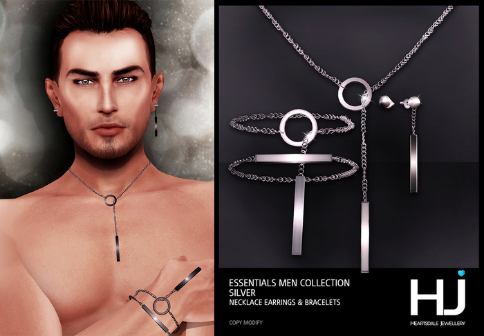 [HJ] Essentials Mens Collection - Silver